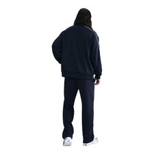 Mens Nike Sportswear Club Oversized Knit Track Jacket Obsidian/White/White