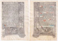 Hours Book Of Hours Incunable Book Of Hours Paris Simon Vostre 1501 / 77