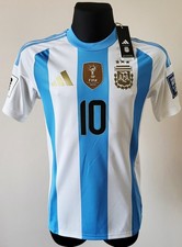 Argentina 2024-2025 Home football Adidas Fan shirt #10 Messi size Small Adult