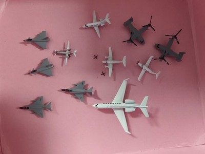 Customize 1/400 Aircraft Model Pilatus PC-12 P180 Avanti 11Pcs Finished Model
