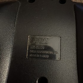 Sega Saturn Controller MK-80100 Original Black OEM Tested Working