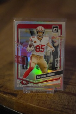 2023 Panini Donruss Optic - #172 George Kittle Prizm Holo - San Francisco 49ers