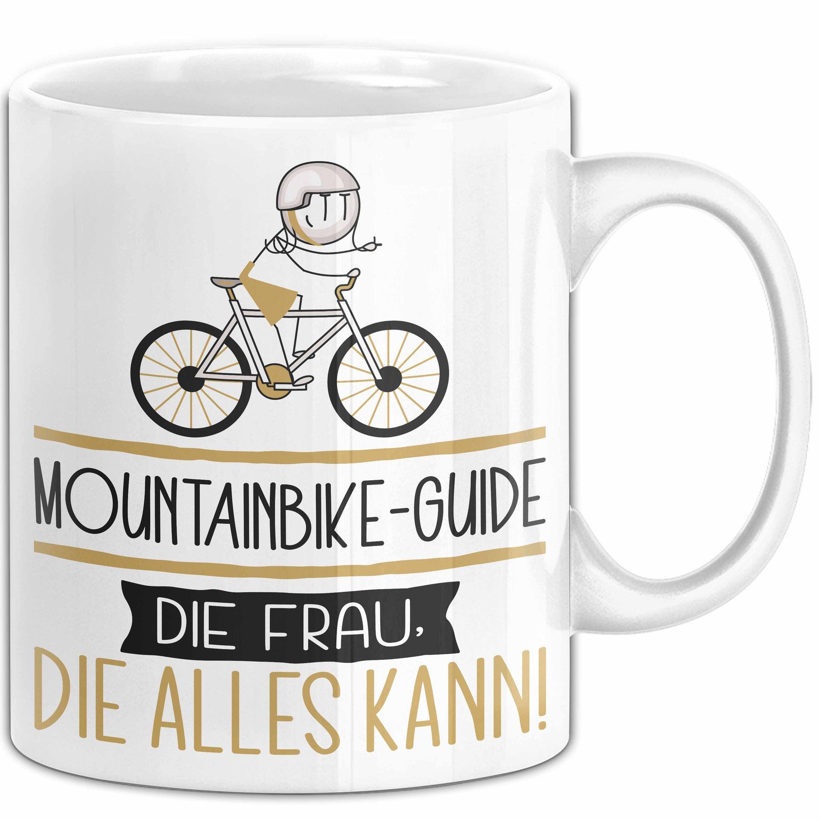 Guida Mountain Bike Regalo Tazza Tazza La Donna Che Tutti Può Idea Regalo per