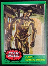 1977 Topps Star Wars Vintage #207 C-3PO Golde...