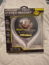 Wireless Stereo Headset Bluetooth Hands Free Neckband Android IPhone Samsung New