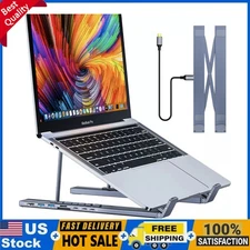 8-in-1 Docking Dock Laptop Stand Laptop Stand USB C HUB Laptop Docking Station