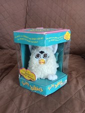 1999 Furby Baby With Box --- Works
