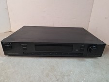 SONY ST-JX741 Stereo FM/AM Radio Tuner 1992 JAPAN TESTED 100% No Remote