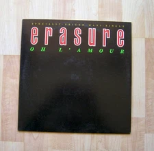 ERASURE oh l'amour Sire 0-20488  orig 1986 synth pop electro