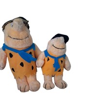 lot of Vintage 1989 Fred Flintstone Plush Toy 15" 24" Nanco The Flintstones