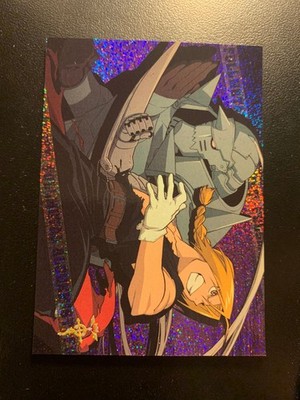 Full Metal Alchemist 2003 CCG Foil SP29 Edward and Alphonse