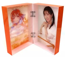 Aqours CLUB 2021 Chika Takami Anju Inami Acrylic Display Case Used