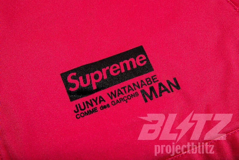 SUPREME JUNYA WATANABE CDG MAN PRINTED WORK JACKET PINK S FW21 COMME DES GARCONS