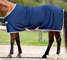 78" Horseware Ireland Amigo jersey cooler navy/silver