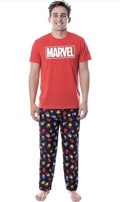 Marvel Schlafanzug Für Jungen – Thor, Iron Man, Hulk, Captain America T-Shirt & Shorts Set