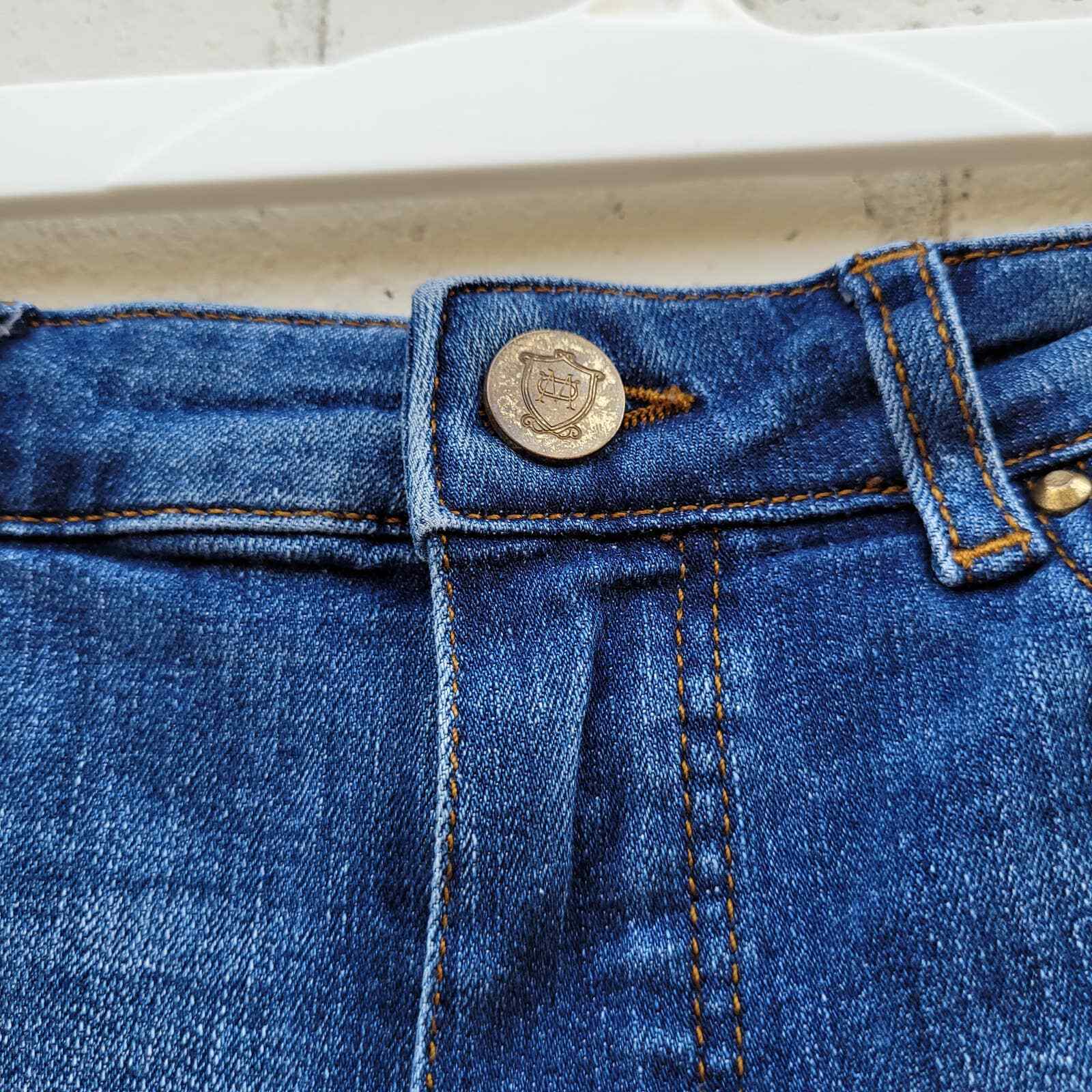 Massimo Dutti Regular Fit Skinny Ankle Jeans, Mid Rise, Medium Wash, Size 6/28 thumbnail 3