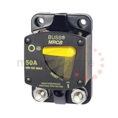 Blue Sea 7139 Aufputz 187 Serie 50A Marine Nennschutzschalter DC