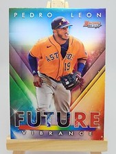 Pedro Leon 2021 Bowman's Best Bowman Future Vibrance #BFV-28 Astros