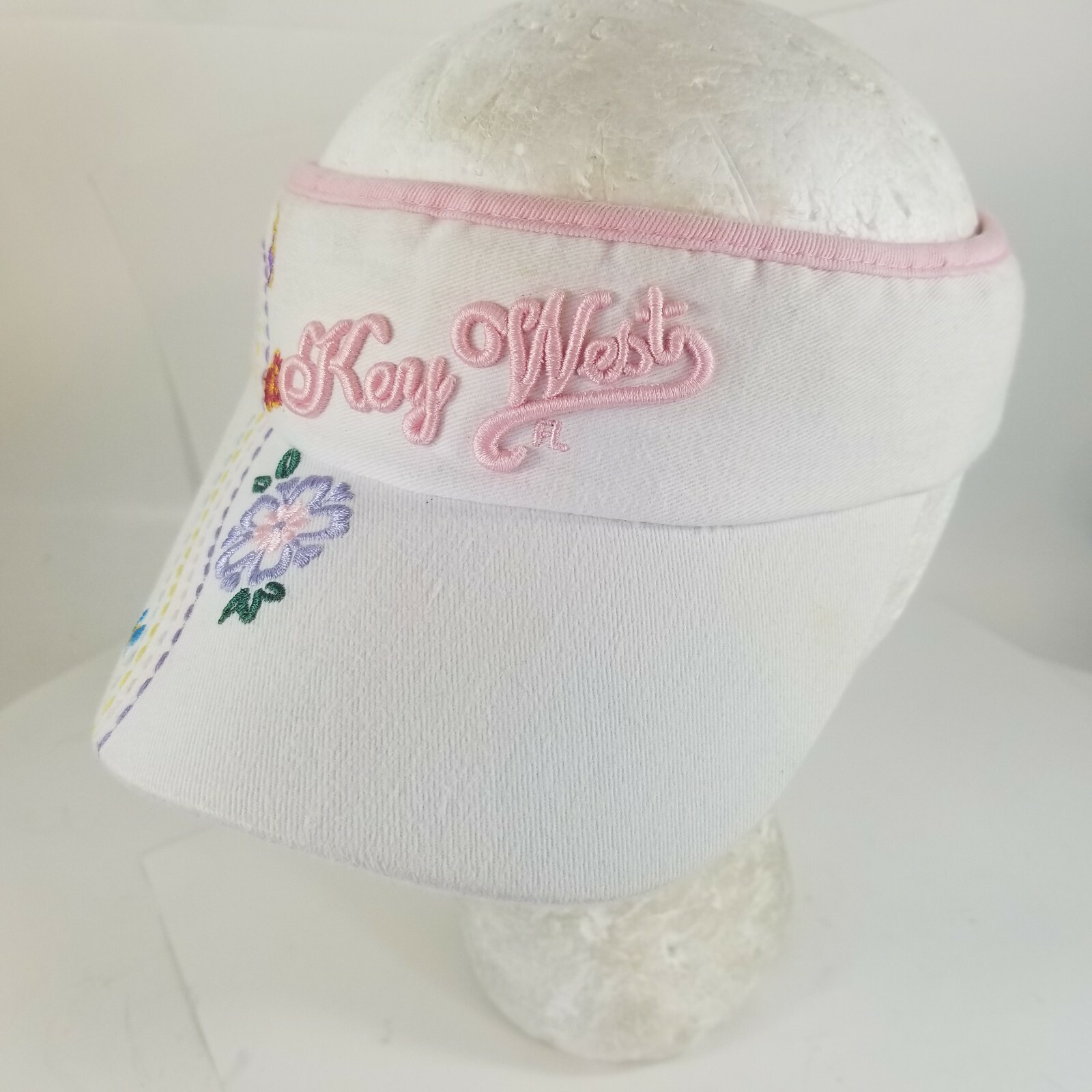 Key West Visor Hat Adjustable Strapback Visor Cap… - image 7