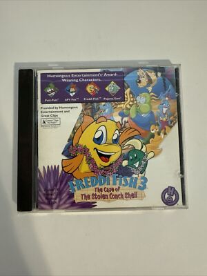 Freddi Fish 3: The Case of the Stolen Conch Shell (PC)