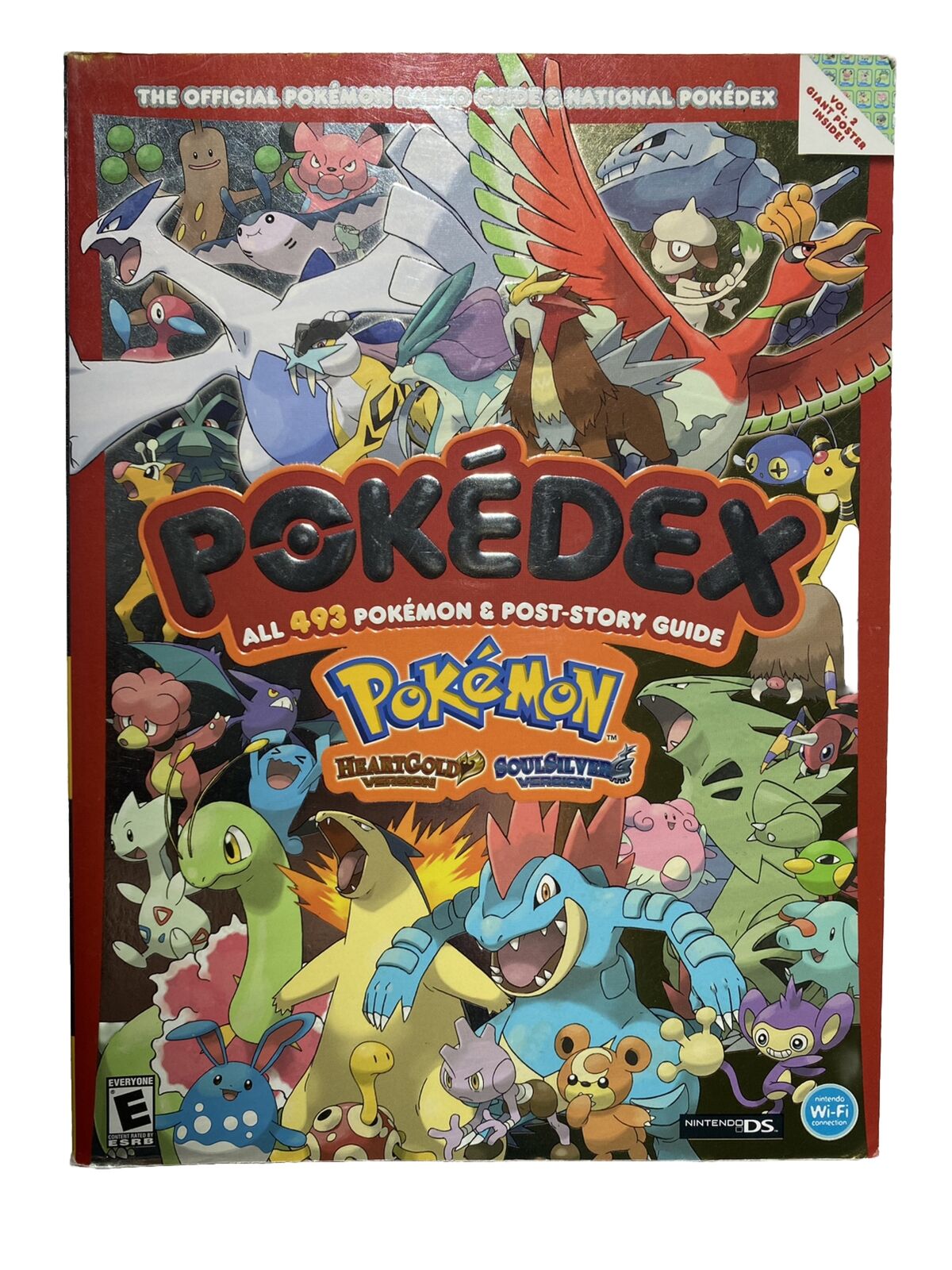 Pokemon Heartgold Soulsilver Volume 2 Strategy Guide Book Pokedex