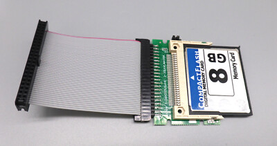 CF Compact Flash zu 2.5" 44Pin, 2mm,IDE Converter/Adapter CF-IDE+Kabel ...