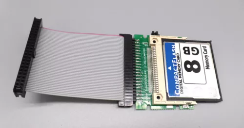 CF Compact Flash zu 2.5" 44Pin, 2mm,IDE Converter/Adapter CF-IDE+Kabel+Karte 8GB