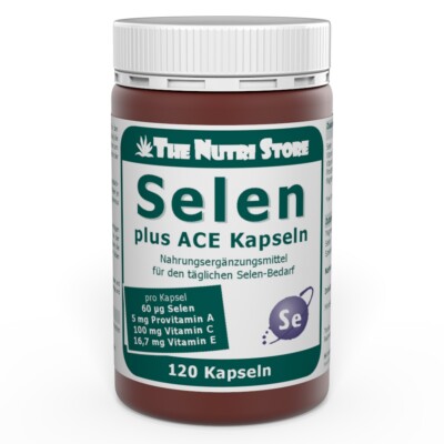 Selen 60 µg ACE Kapseln 120 Stk. - PZN 10014233