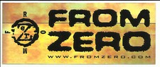 FROM ZERO sticker 5 x 2 One Nation Under Meta...