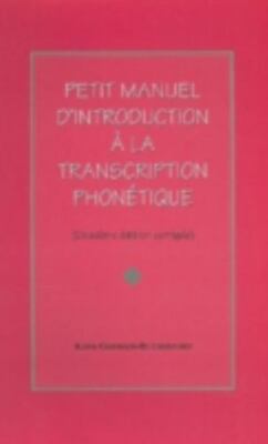 Petit Manuel D'introduction La Transcr (French Edition) by Germain-Rutherford, 