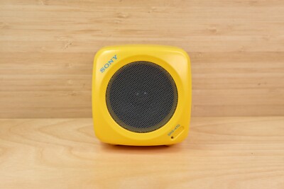 Vintage 80s Sony SRS-47G Water Resistant Portable Speaker, Made in