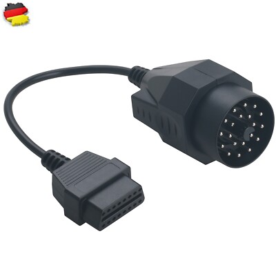Diagnostic Adapter OBD 2 auf OBD 1 20Pin Kabel Für BMW E28 E30 E34 E36 E38 E39