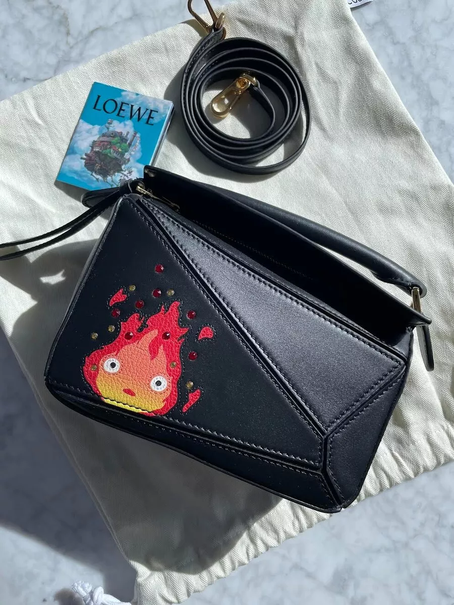 Maar glans Birma LOEWE×Howl's Moving Castle Collab Calcifer Puzzle Bag Mini Black NEW Ghibli | eBay Maar glans Birma LOEWE×Howl's Moving Castle Collab Calcifer Puzzle Bag Mini Black NEW Ghibli | eBay