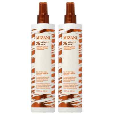 #ad Mizani Miracle Milk 25 Leave In 13.5 Oz quot;Pack of 2quot; $42.50