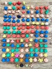 Gundam, SD Gundam erasers, retro, about 139 figures, bulk sale, From Japan