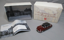 AV373 SOLIDO 1/43 1:43 CAR CITROEN DS 19 1956 BURGUNDY BLACK ROOF Ref 4562