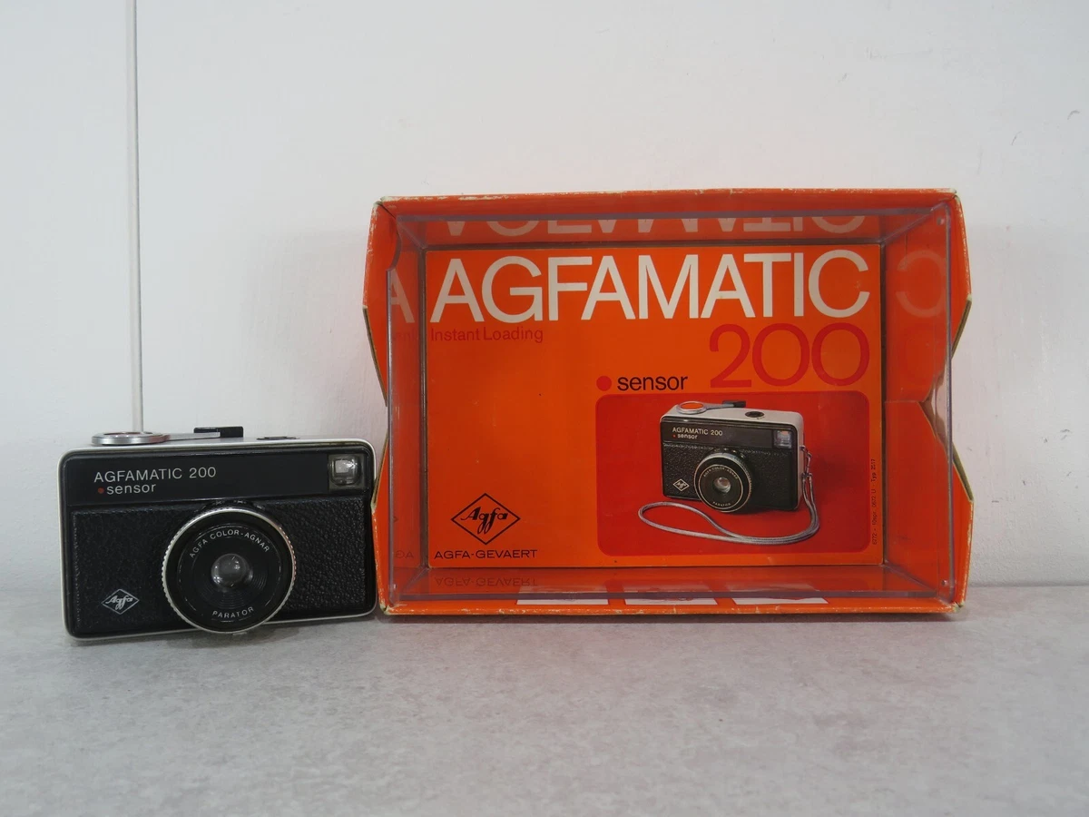 Agfa アグファ AGFAMATIC 200 sensor 専用ケース付き Agfa camera