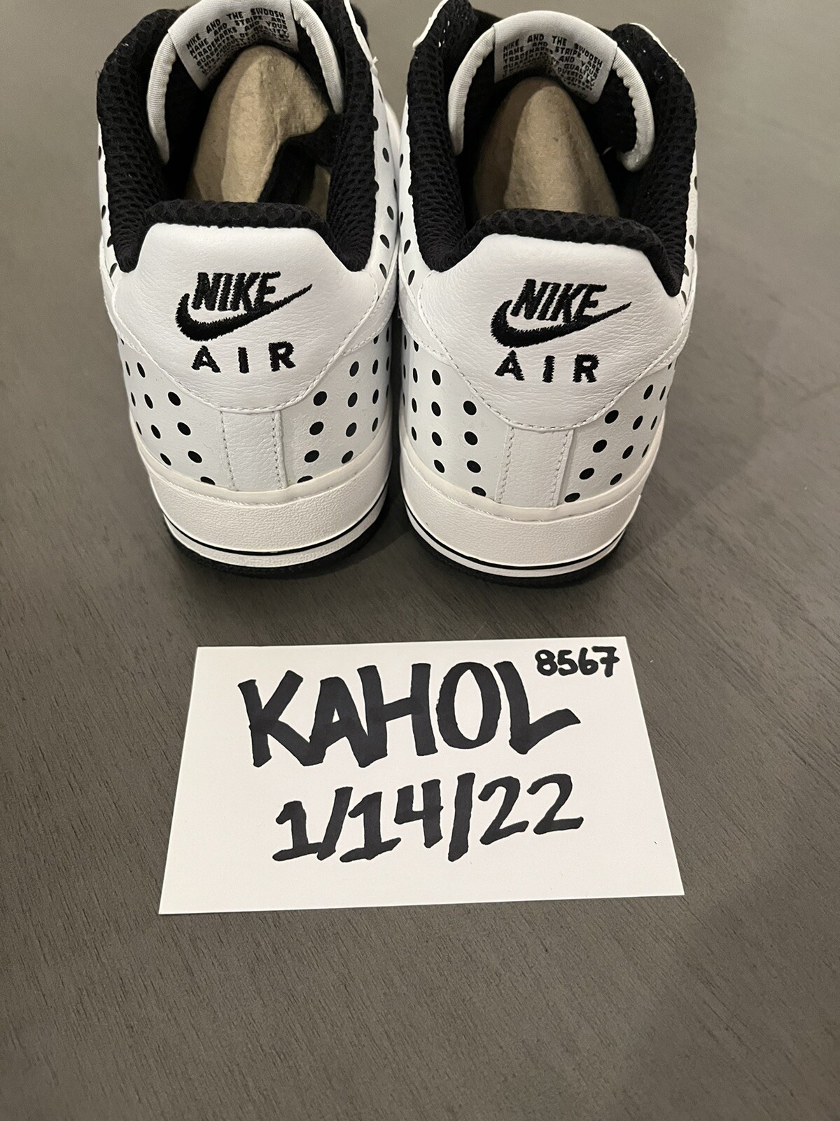 DS NIKE FRAGMENT POLKA DOT AF1 sz 9 314885111 dunk sb jordan