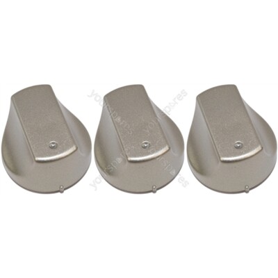 Silver Control Knob Switch For HOTPOINT Hot-Ari Ix Oven SH53CX SH53X SH53XS - Foto 9