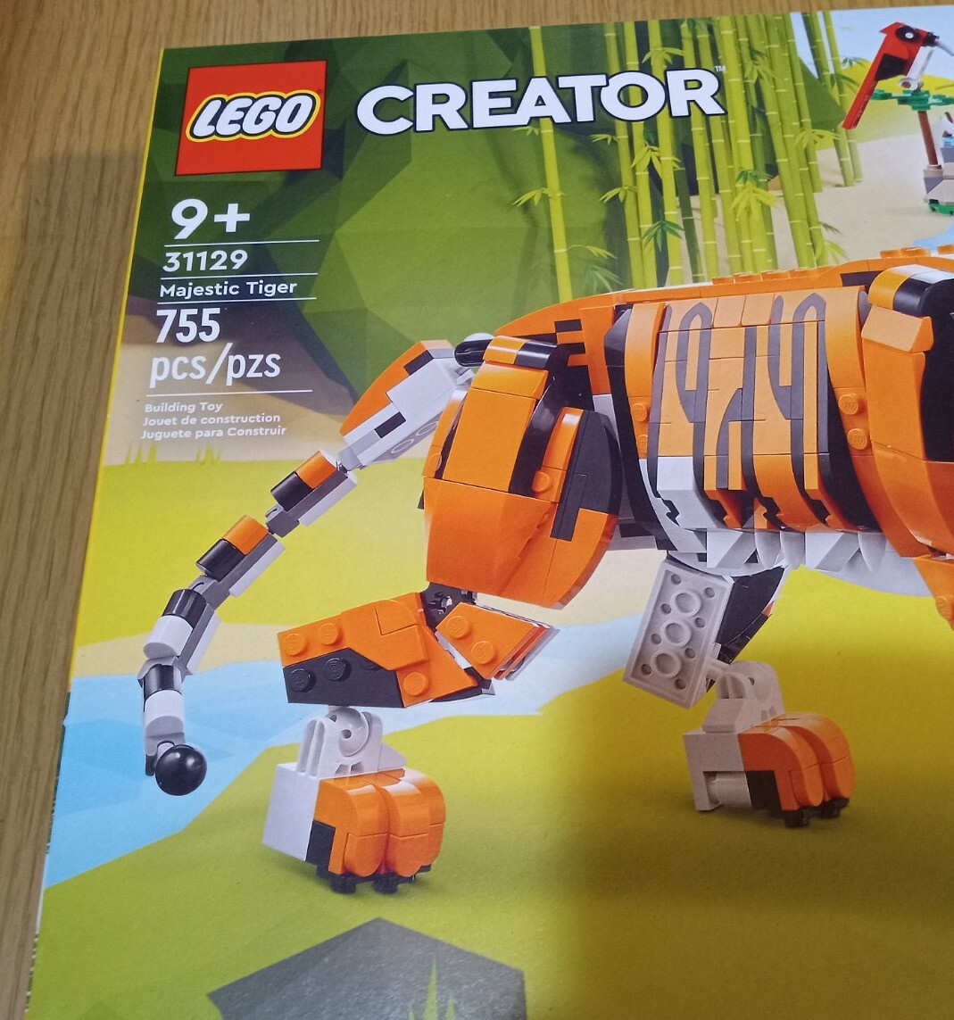 LEGO Creator 3 in 1 Majestic Tiger - #31129 - Factory Sealed