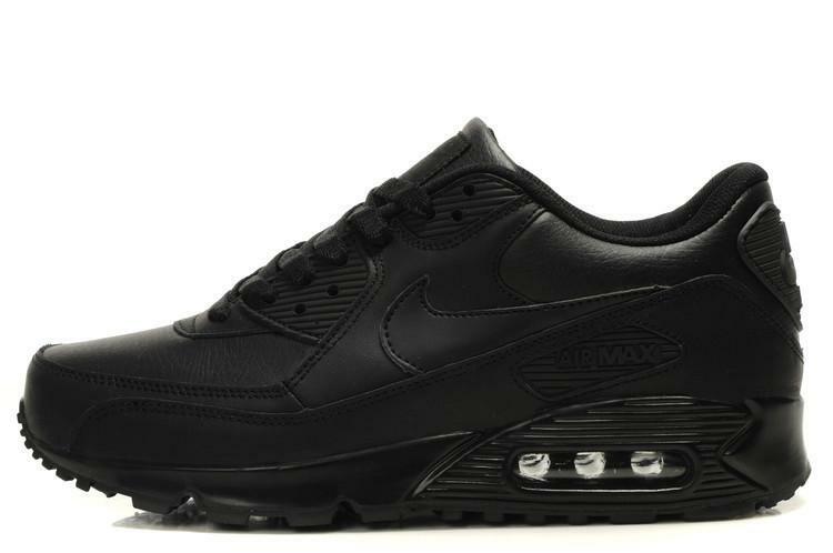 nike 90 leather black