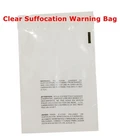 200 9x12 Premium Suffocation Warning Clear Plastic Self Seal Poly Bags 1.5 Mil