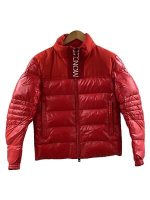 MONCLER down jacket BRUEL 0 polyester red solid color MONCLER down jacket BRUEL 0 polyester red solid color