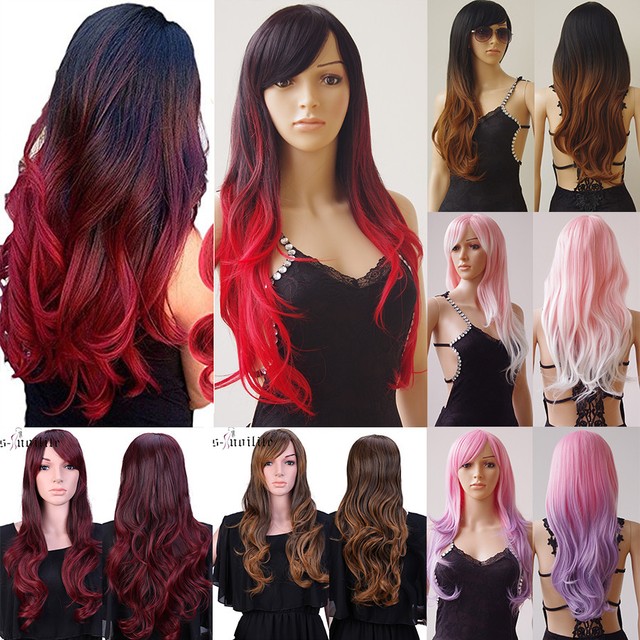Hair By Misstresses Long Feather Cut Wig Dark Brown For Sale Ebay