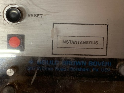 USED ITE GOULD CIRCUIT SHIELD UNDERVOLTAGE RELAY 211B0175 - Picture 5 of 6