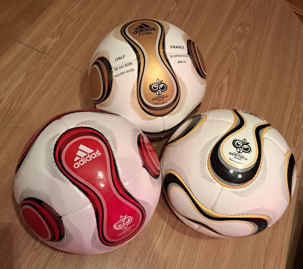 3X Teamgeist | Germany | FIFA World Cup | 2006 | Soccer Match Ball