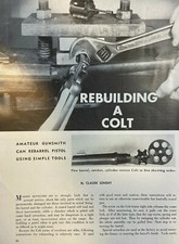 1955 How to Rebuild A Colt Revolver illustrated