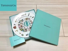 Tiffany & Co. 5th Avenue Pair Plate 2Set Tableware Dish from JAPAN 