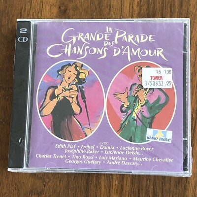 La Grande Parade des Chansons D amour by Various (CD, 1996, 2 Discs, EPM) NEW