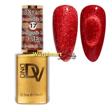 DND DIVA Gel Nail Polish 9D Cat Eyes 0.5oz Color Gel DV#17 - Ro-meowtic